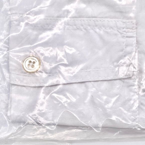 NWT Standard James Perse Men's Cotton Western Button Down Shirt, M/2 - Picture 10 of 13